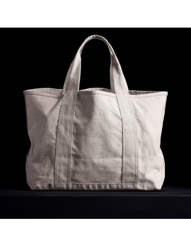 Large Canvas Tote - White Pour