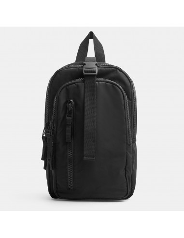 Mini Sierra Nylon Backpack - Black Pour