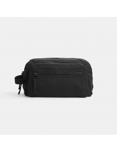 Nylon Travel Pouch - Black destockage