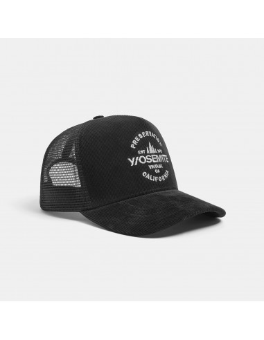 Y/OSEMITE Preservation Trucker Hat - Black en ligne