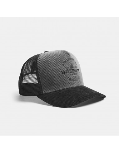 Y/OSEMITE Preservation Trucker Hat - Raccoon Grey/Black les ctes