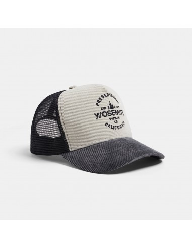 Y/OSEMITE Preservation Trucker Hat - Stone/Raccoon Grey pas chere