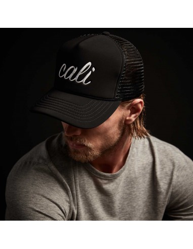 Cali Scuba Trucker Hat - Black les ctes