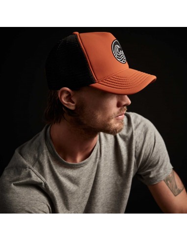 Wave Patch Scuba Trucker Hat - Burnt Orange À commander