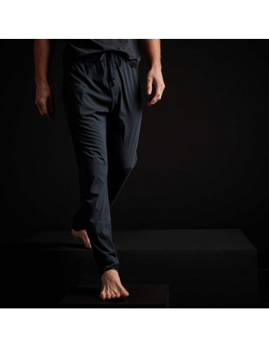 Luxe Lotus Jersey Tapered Lounge Pant - French Navy Les êtres humains sont 