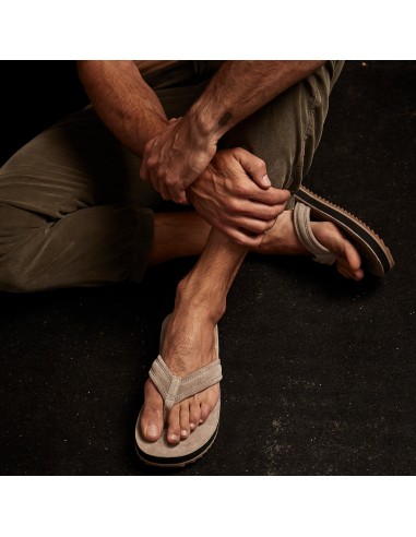 Men's Suede Flip Flop - Earth commande en ligne