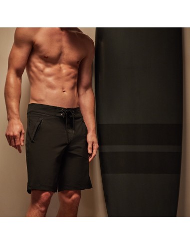 Scuba Zip Boardshort - Black Les êtres humains sont 