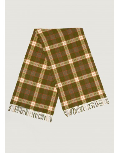 Murray scarf in green tartan check plus qu'un jeu 