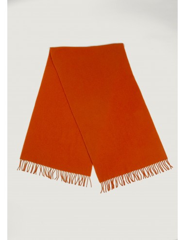 Cabourg scarf in orange l'évolution des habitudes 