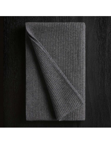 Thermal Cashmere Scarf - Grey Felt ou a consommer sur place