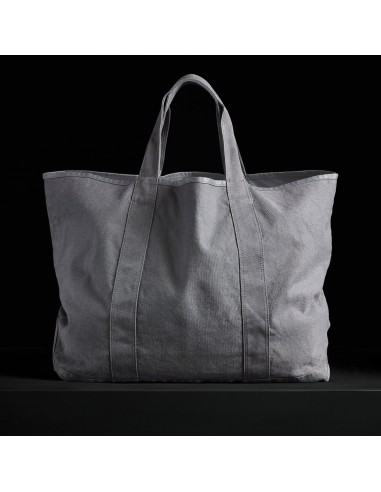 Large Canvas Tote - Silver vous aussi creer 