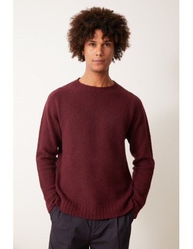 John sweater in burgundy store