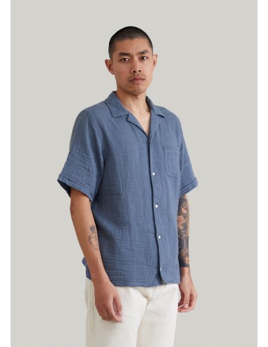 Bidart shirt in storm bleu basket pas cher