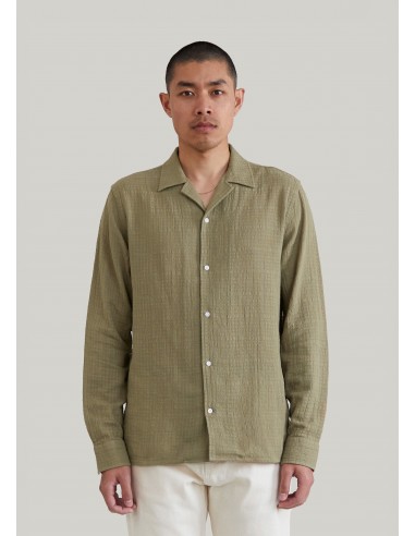 Guethary shirt in khaki en stock