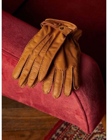 Napoli gloves in camel la livraison gratuite