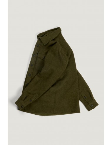 Milo overshirt in khaki de technologie