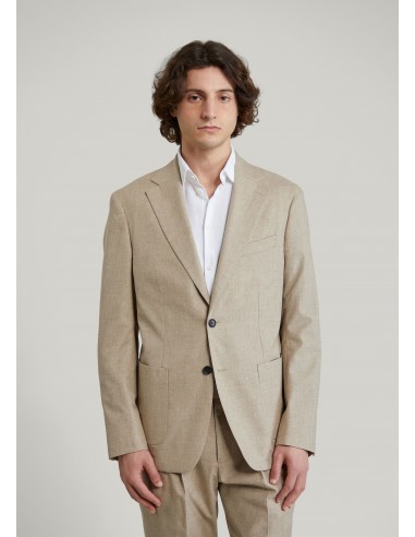 Toso jacket in beige de la marque