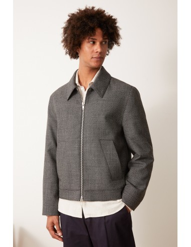 Positano jacket in grey en ligne des produits 