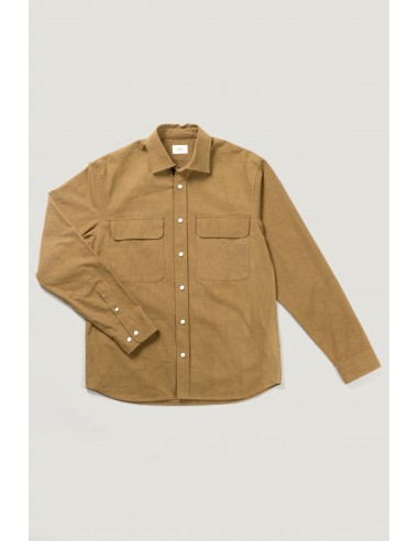 Dinard shirt in coyote pas cher 