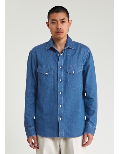 Chemise Camargue bleu Economisez 