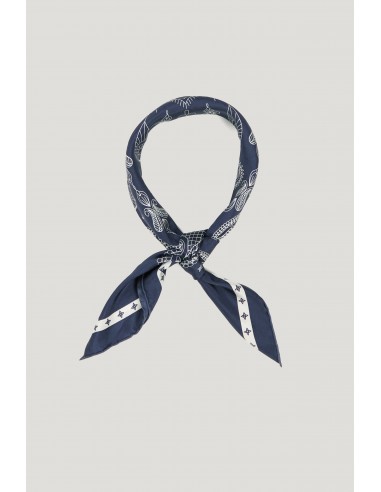 Foulard Biarritz indigo Par le système avancé 