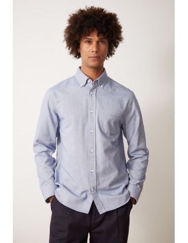 Chemise Calvi bleue pas cher