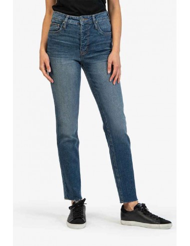 Kut From The Kloth Rachael High Rise  Mom Jeans (Within Wash) de pas cher