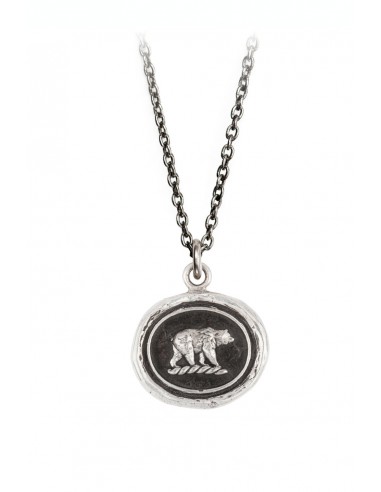 Pyrrha "Mother Bear" Talisman 18" Medium Cable Chain (1.9mm) À commander