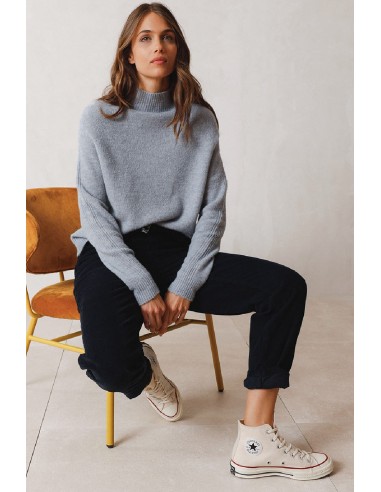 Indi & Cold Mock Neck Sweater le concept de la Pate a emporter 