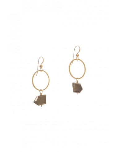 Hailey Gerrits Rhea Earrings (Pyrite) pas cher 