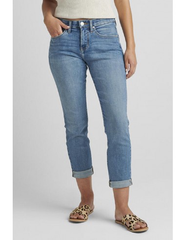 Jag Jeans Carter Mid Rise Girlfriend Jeans (Mid Vintage Wash) En savoir plus