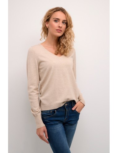 Cream Dela Knit Pullover Les êtres humains sont 