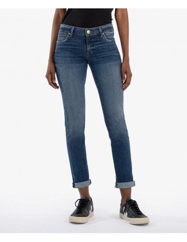 Kut From The Kloth Catherine Mid Rise Boyfriend Jeans (Dashing Wash) des créatures d'habitude