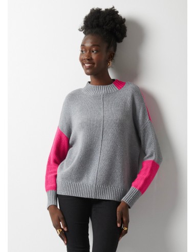 Zaket & Plover Duo Tone Sweater pas cher 