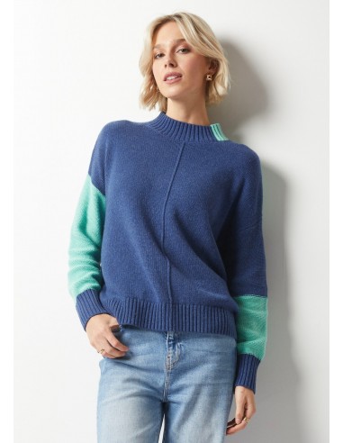 Zaket & Plover Duo Tone Sweater en ligne