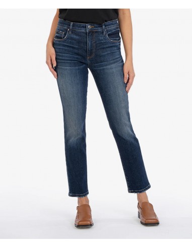 Kut From The Kloth Reese Mid Rise Straight Jeans (Enchantment) basket pas cher