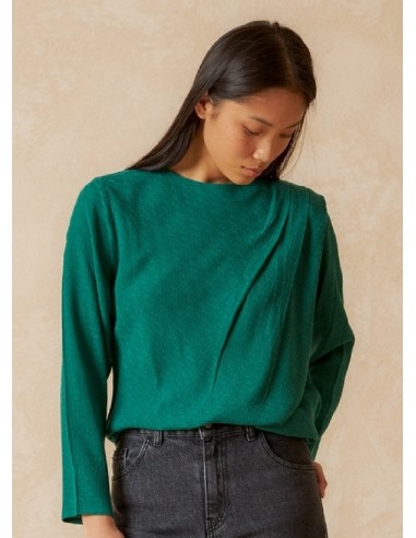 Indi & Cold Shoulder Pleat Blouse de votre