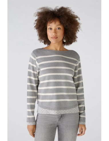 Oui Striped Pullover 2 - 3 jours ouvrés.