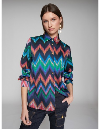 Vilagallo Zig Zag Blouse Par le système avancé 