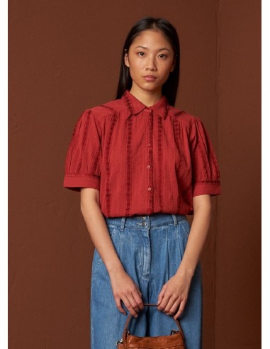 Indi & Cold Paula Short Sleeve Blouse les ctes