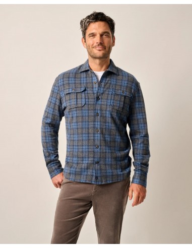 Johnnie-O Waites Stretch Flannel Lodge Shirt Livraison rapide