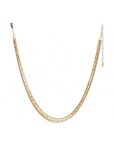 Hailey Gerrits Large Mixed Chain Necklace pas cher chine