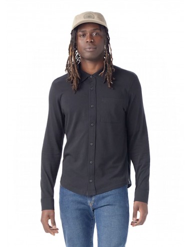 Smartwool Men's Merino Long Sleeve Button Up de France