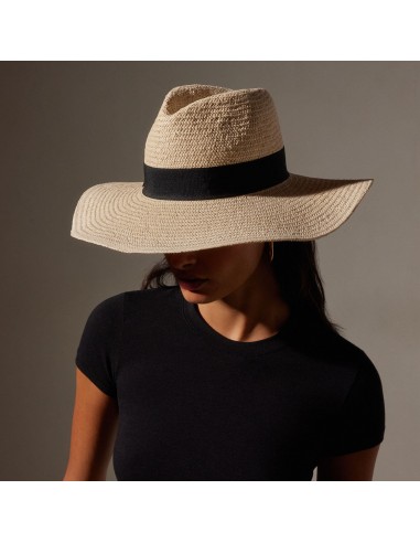 Harbor Straw Hat - Natural/Black prix pour 