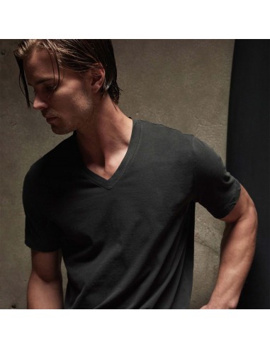 Short Sleeve V Neck - Carbon Pigment du meilleur 