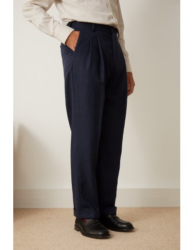 Bergame trousers in navy le concept de la Pate a emporter 